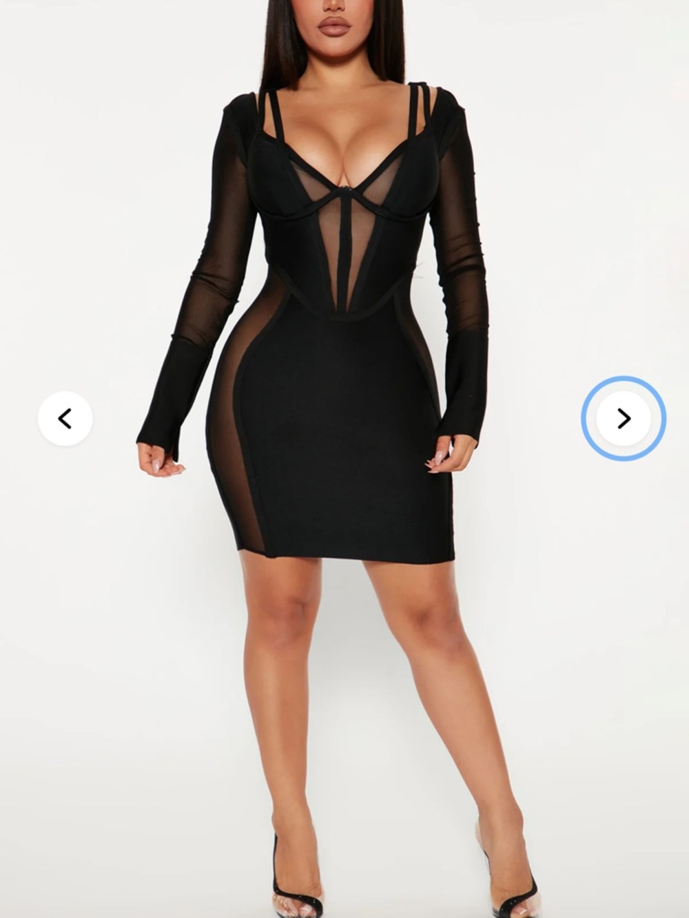 NWT Fashion Nova Tequila Nights Bandage Dress 
Size XS